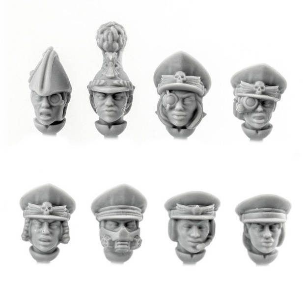 Picture of Female Officer Heads (8)