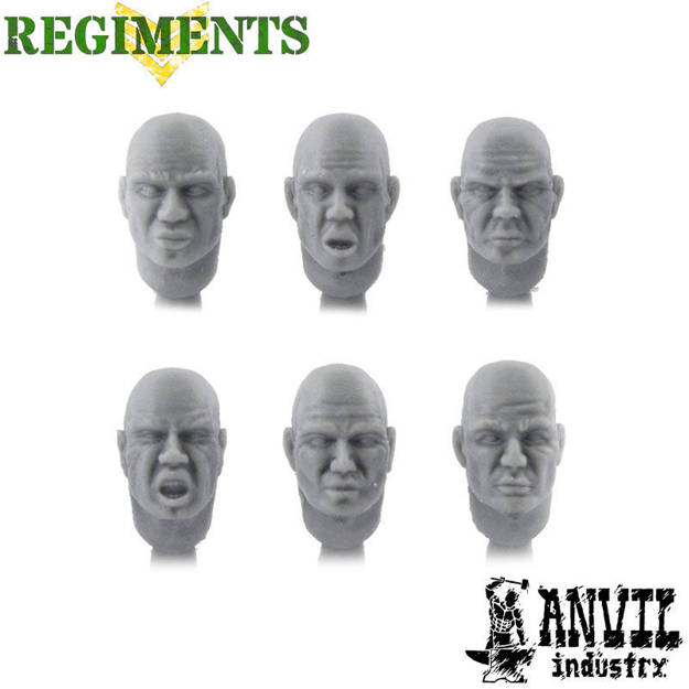 or　for　Wargaming　Herioc　28mm　for　Anvil　Shaved　Heads　Miniatures　Miniatures　Heroic　Bits　28mm　Resin　Manufactures　Bitz.　Sci-Fi　Industry　Bitz　Wargmaing　Tabletop　High　Quality　Scale　and　Games
