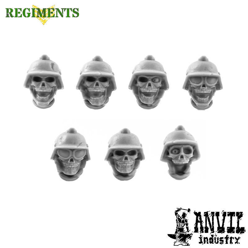 Skulls with Stahl Helmets