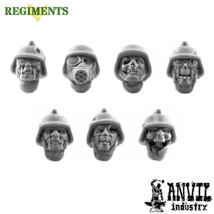 Picture of Zombie Heads with Stahlhelms (7)