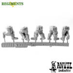 Picture of Male Armoured Legs - Advancing (5)