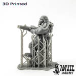 Picture of 3D Print (SLA) - Armoured Trencher Ogre (Gas Mask)