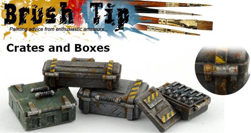 Brush Tip : Crates and Boxes