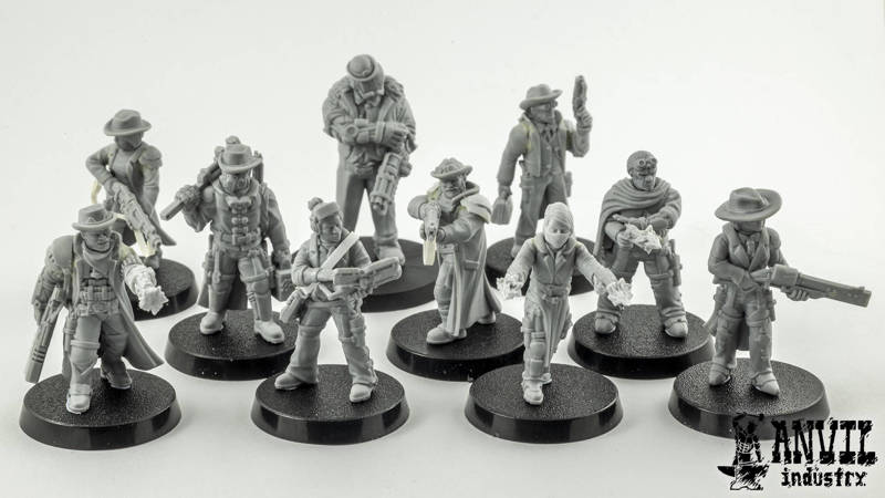Space Western Crew for Stargrave