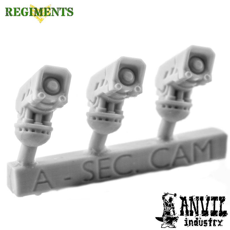 Regiments Automata Security Camera Heads