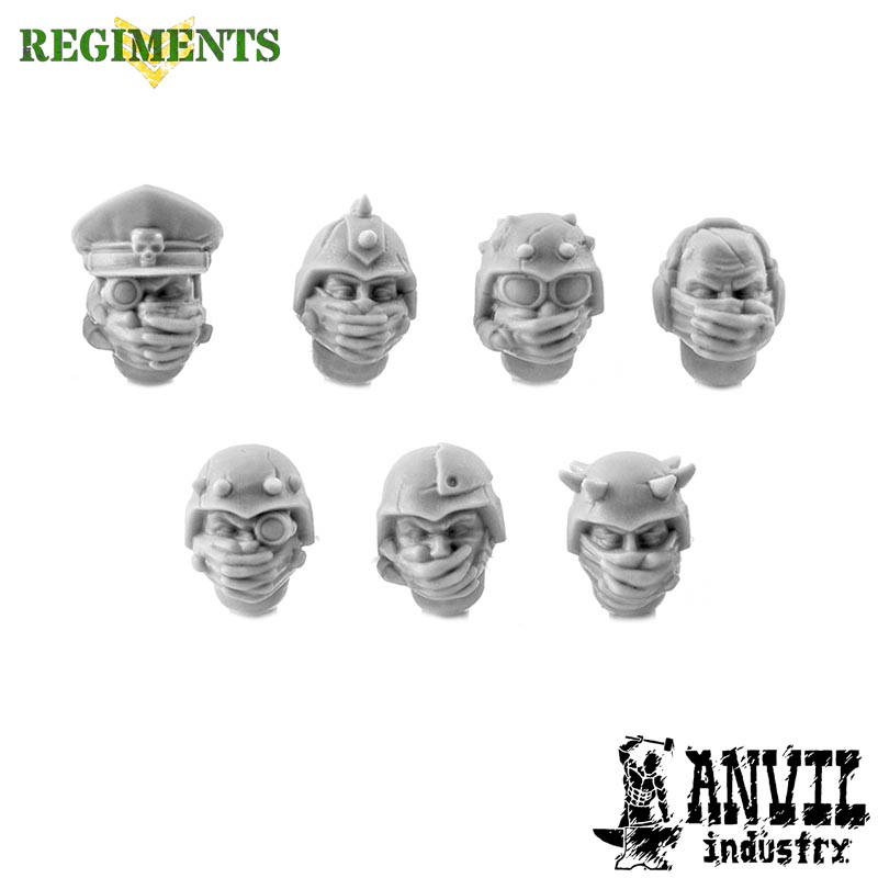 Severed Hand-Mask Cultist Heads