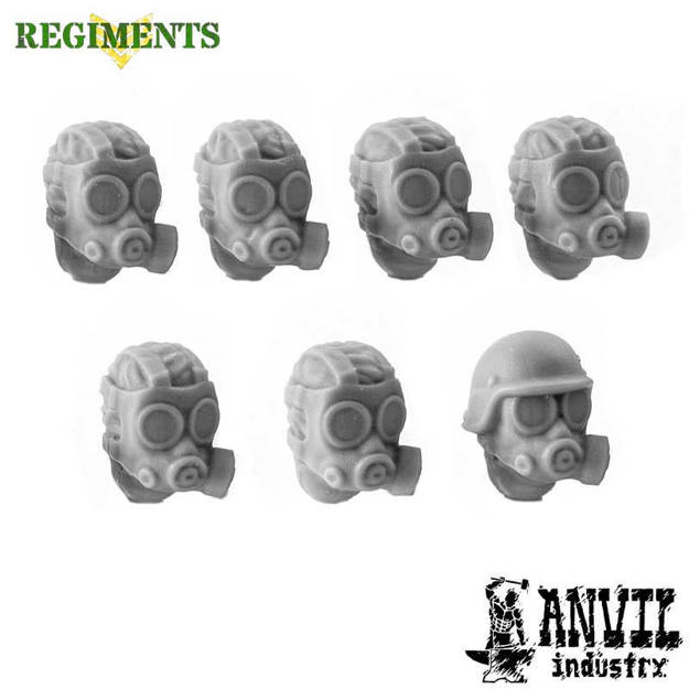 Picture of SAS Gasmask Heads (6)