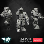 Picture of Digital - Unity Council Ajax Exo-Mechs and Tracer Recon Team Bundle