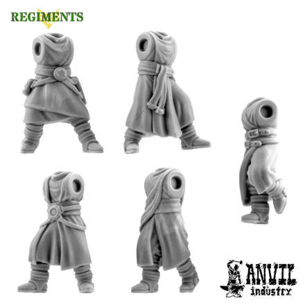 Picture of NEW! Male Robed Cultist Bodies - Mixed Poses (5)