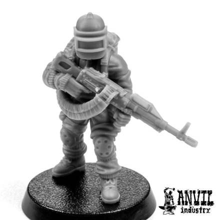 Picture of Gorka Suit Machine Gunner with PKP & Scorpion feed (1 miniature)