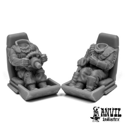Picture of Wasteland Raider Truck Driver & Passenger - Male (2 miniatures)