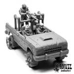 Picture of Wasteland Raider Truck Driver & Passenger - Male (2 miniatures)