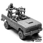 Picture of Civilian Truck Gunner with Browning M2 (1 miniature)