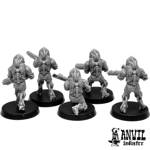 Picture of Gothic Tech-Horror Rifle Squad (5 Miniatures)