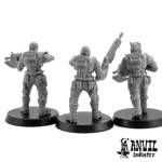 Picture of Slim Build / Female Exo-Lord Coalition Marine Rifle Squad - Static Posing (3)