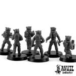 Picture of Female Regiments Astronauts with H&K G11 (6 miniatures)