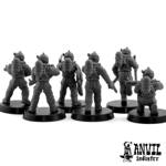 Picture of Regiments Astronauts with Gyrojet Rifles (6 miniatures)