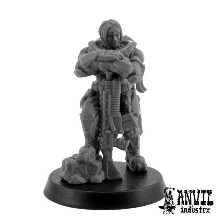 Picture of [3D Printed] Slim Build / Female Exo-Lord Coalition Marine Sergeant