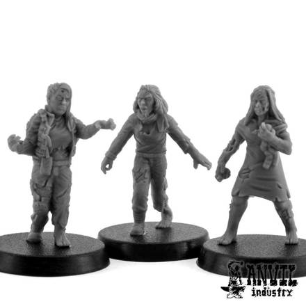 Picture of Female Zombies (3 miniatures)