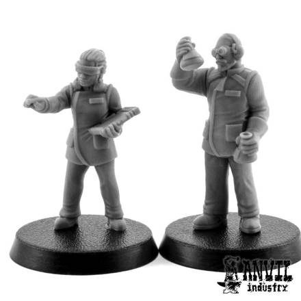Picture of Scientists (2 miniatures)