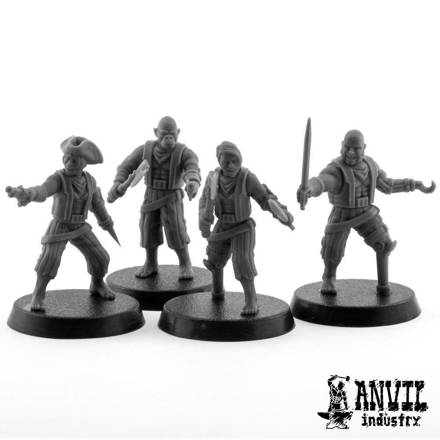 Picture of Space Pirate Deckhands (4 Miniatures)