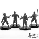 Picture of Space Pirate Deckhands (4 Miniatures)