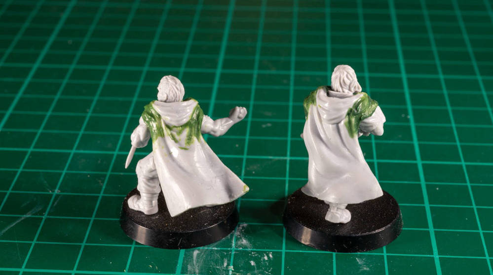 How to Build: Green Stuff Cloaks 