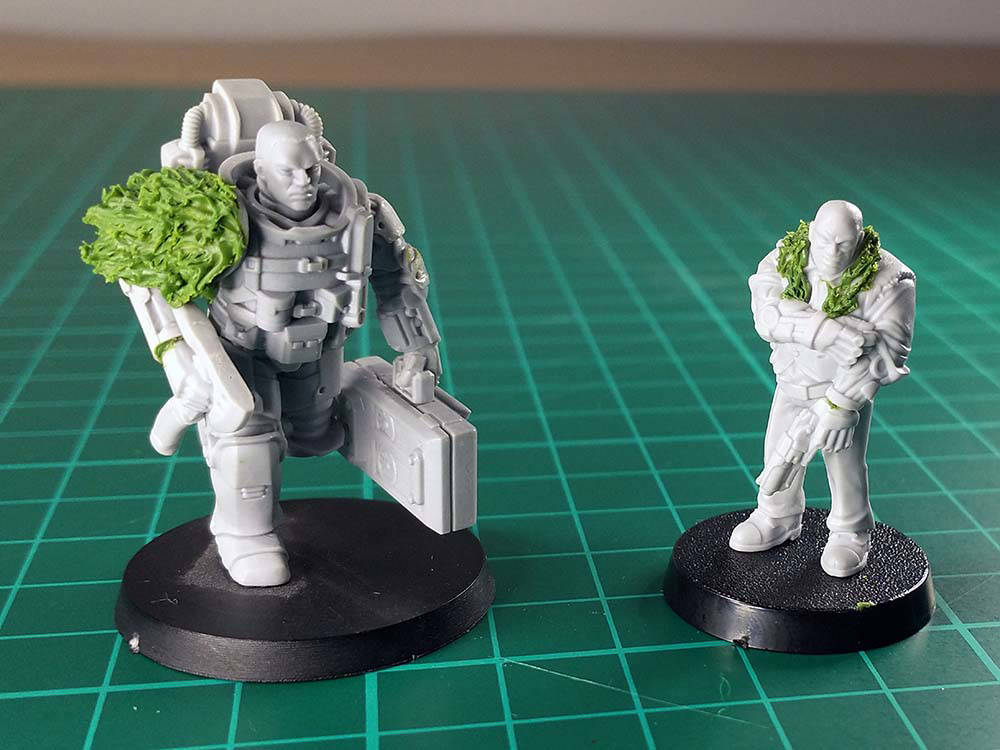How to convert models by sculpting fur. Anvil Industry Manufactures High  Quality Resin Wargaming Miniatures and Bits or Bitz for 28mm Heroic Scale  Tabletop Games