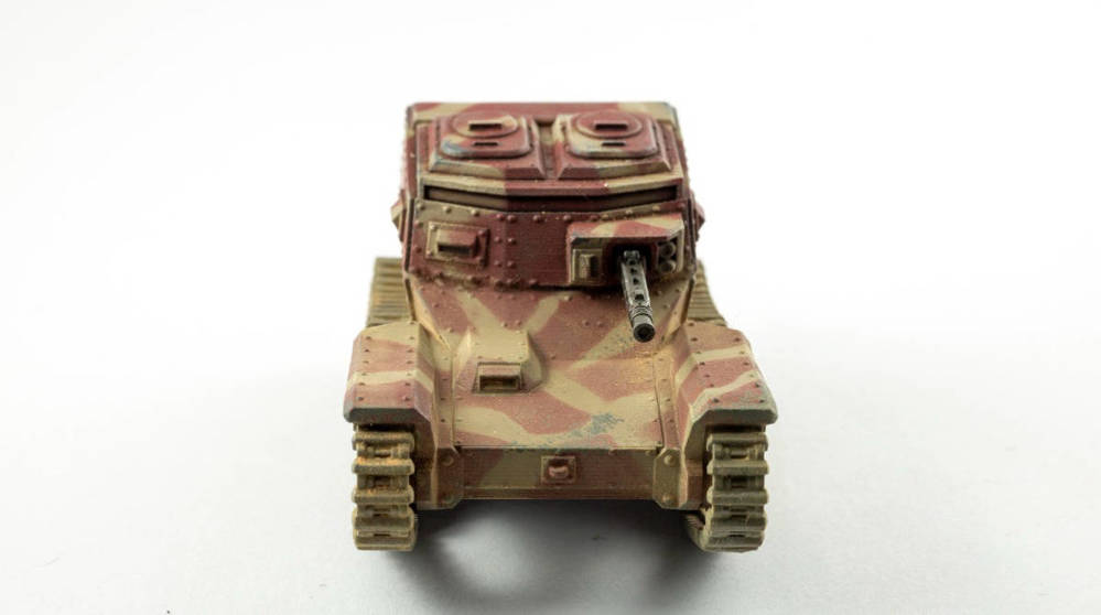 Wargaming tank 3d printed
