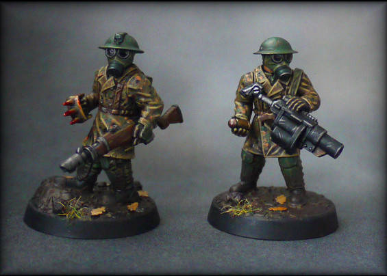 Brodie Trench Fighter Minis