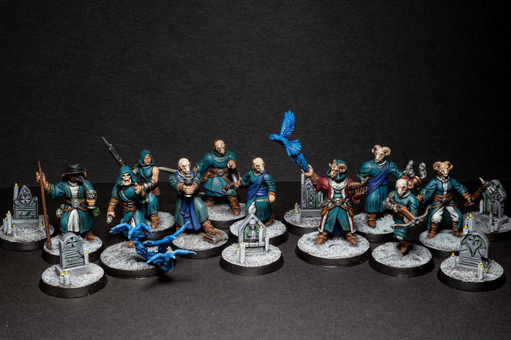 Frostgrave Robed Cultist Warband