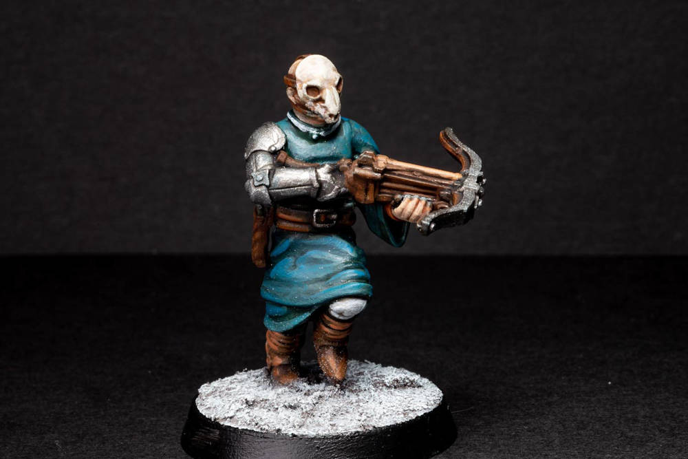 Frostgrave Robed Cultist Marksman Painted