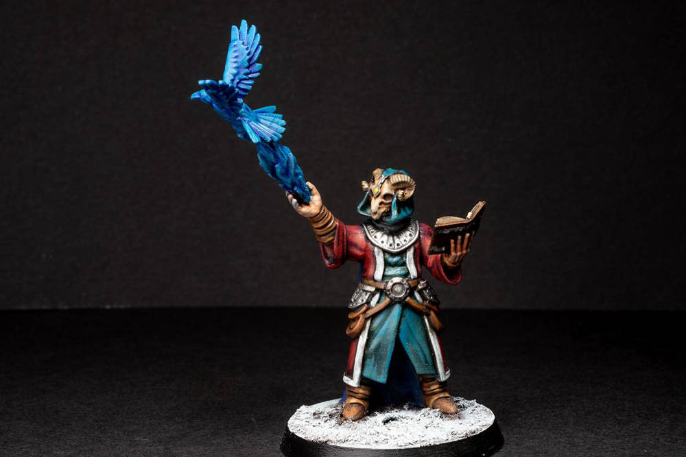 Frostgrave Robed Cultist Wizard Painted